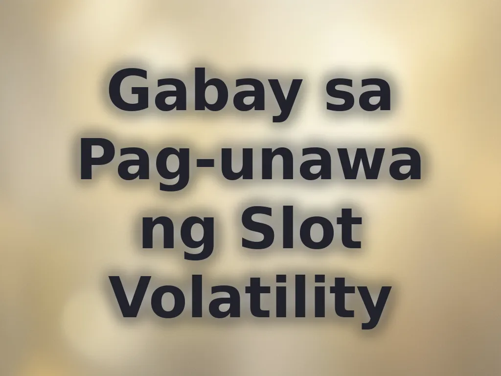 Slot Volatility Explained